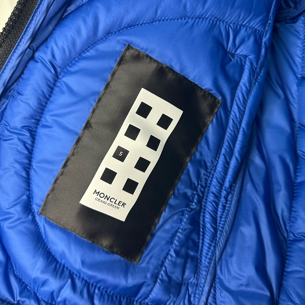 Moncler Craig Green Down-Filled Jacket – Limited Edition Genius Collection! 🔥💙 - Picture 3 of 10